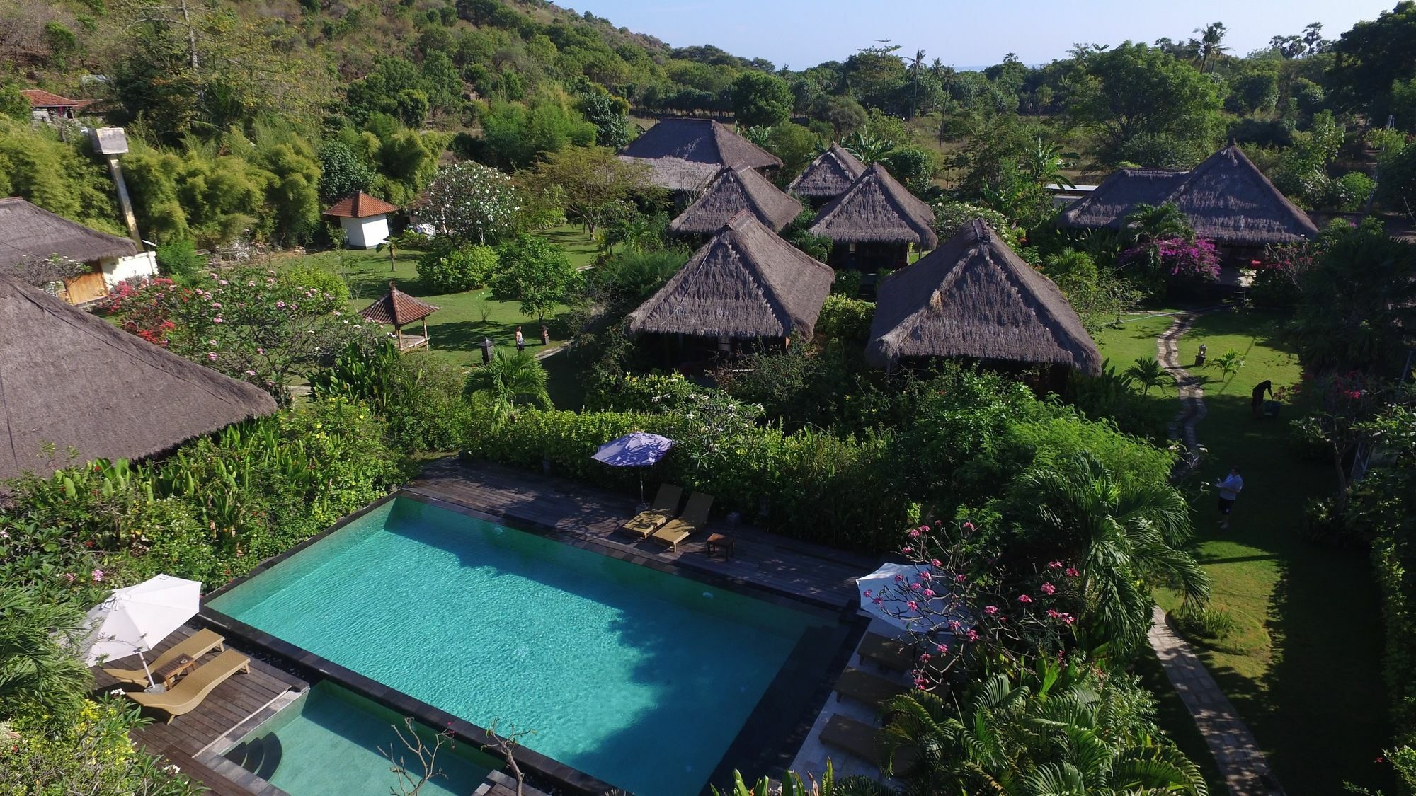 Sunia Loka Bungalows & Dive Center Pemuteran Exteriör bild